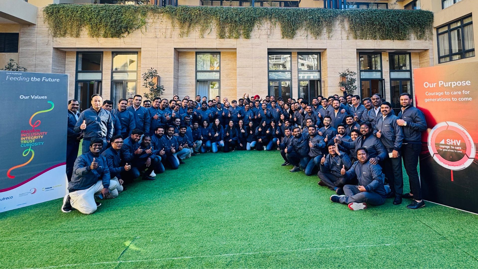 Trouw nutrition india team